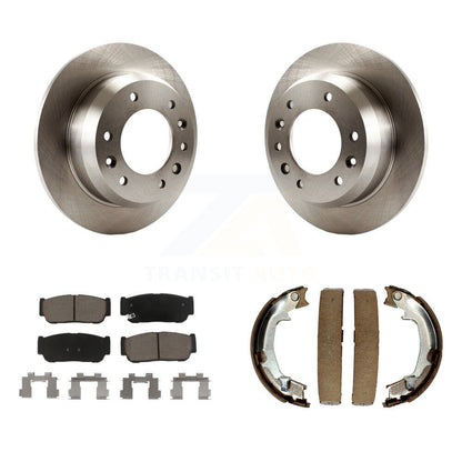 Kit de chaussures de stationnement avec plaquettes en céramique, Rotors à disque arrière, pour Hyundai Entourage Kia Sedon
