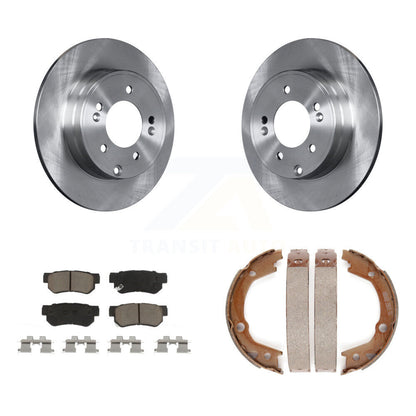 Kit de plaquettes en céramique et de freins de stationnement, Rotors à disque arrière, pour Hyundai Sonata 3,3 l