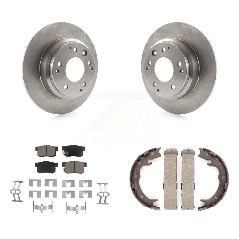 Kit de chaussures de frein de stationnement, Rotors à disque arrière, plaquettes en céramique, pour Honda Odyssey Acura R