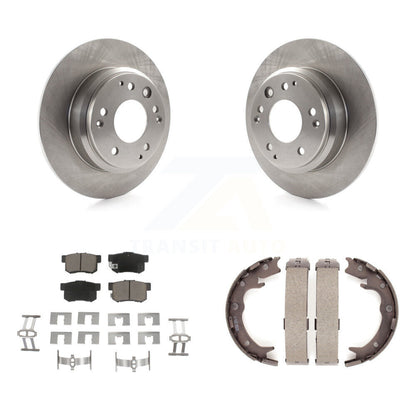Kit de chaussures de frein de stationnement, Rotors à disque arrière, plaquettes en céramique, pour Honda Odyssey Acura R