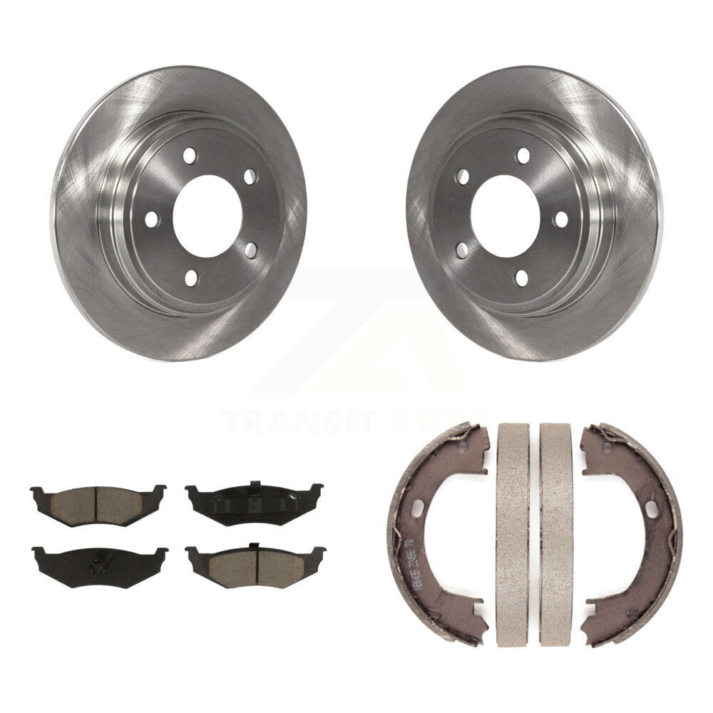 Kit de chaussures de stationnement avec plaquettes en céramique, Rotors à disque arrière, pour Chrysler Intrepid Dodge 300
