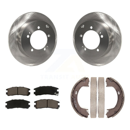 Kit de plaquettes en céramique et de chaussures de stationnement pour Rotors à disque arrière, pour Mitsubishi Eclipse Dodg