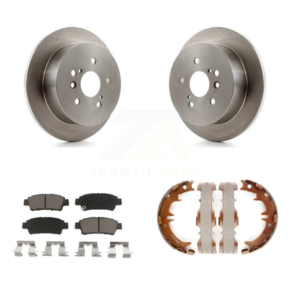 Kit de plaquettes en céramique et de chaussures de stationnement pour rotors de disque arrière, pour Toyota Sienna 2004 – 2010