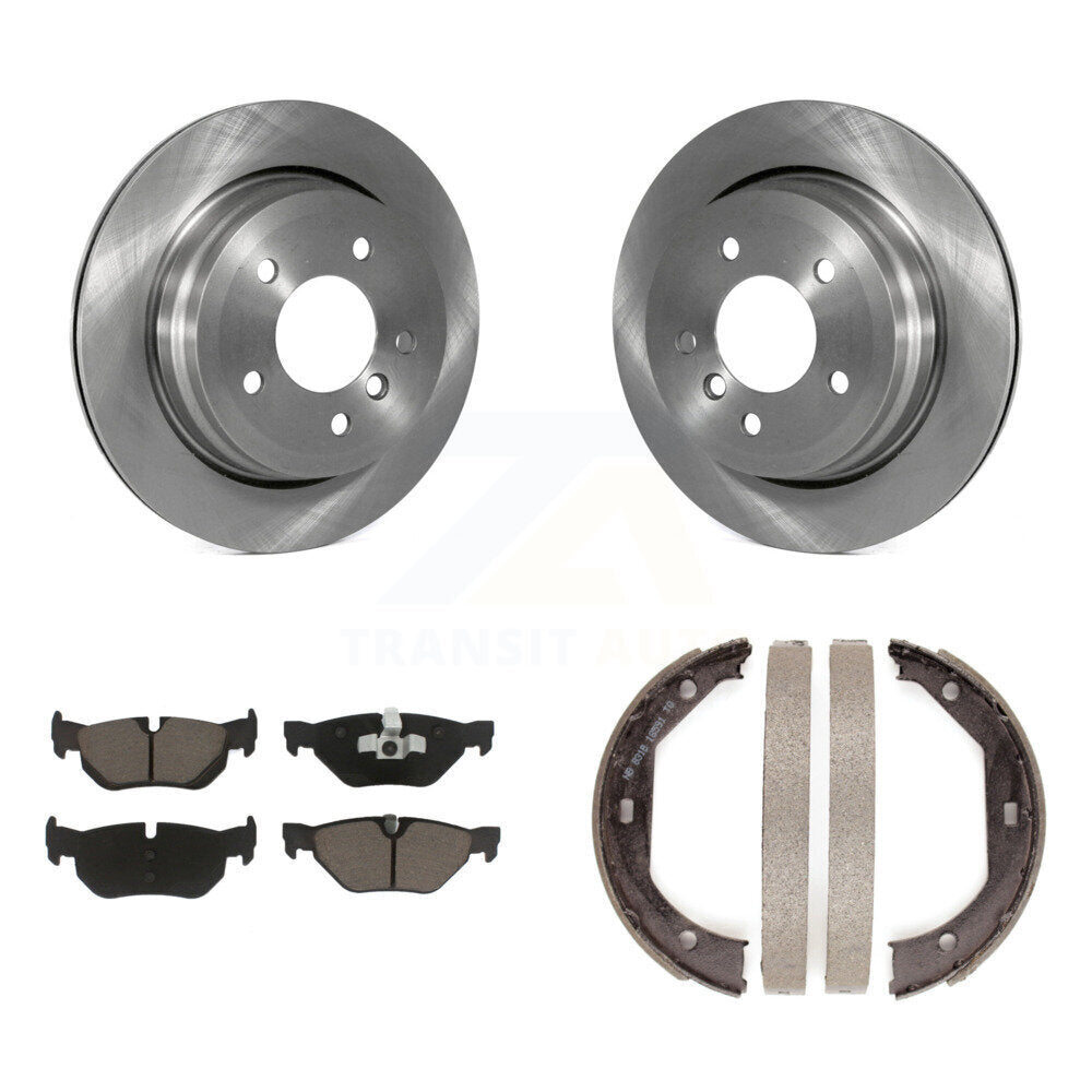 Kit de plaquettes en céramique et de chaussures de stationnement, Rotors à disque arrière, pour BMW 328i xDrive X1 328x
