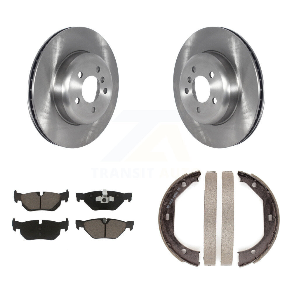 Kit de plaquettes en céramique et de freins de stationnement, Rotors à disque arrière, pour BMW 328i xDrive