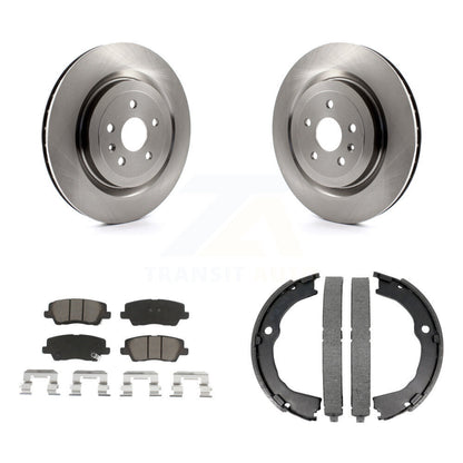 Kit de chaussures de stationnement avec plaquettes en céramique, Rotors à disque arrière, pour Cadillac CTS coupé avec 6.2