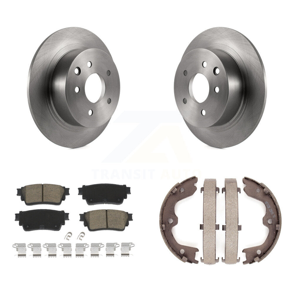 Kit de patins de frein de stationnement, Rotors à disque arrière, plaquettes en céramique, pour Nissan Altima AW 2019