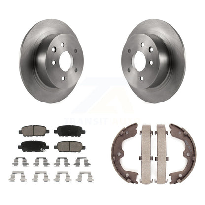 Kit de plaquettes en céramique et de freins de stationnement, Rotors à disque arrière, pour Nissan Altima Maxim