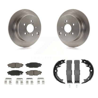 Kit de chaussures de stationnement avec plaquettes en céramique, Rotors à disque arrière, pour Subaru Crosstrek Impreza XV