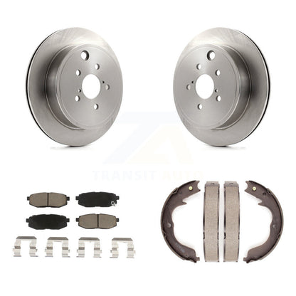 Kit de chaussures de frein de stationnement, Rotors à disque arrière, plaquettes en céramique, pour Subaru Outback Legacy