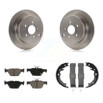 Kit de plaquettes en céramique et de freins de stationnement, Rotors à disque arrière, pour Subaru Crosstrek