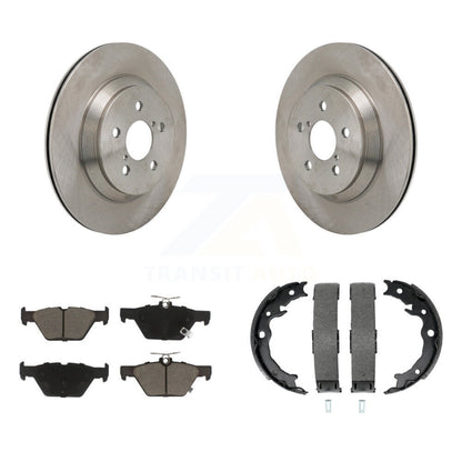 Kit de plaquettes en céramique et de freins de stationnement, Rotors à disque arrière, pour Subaru Crosstrek