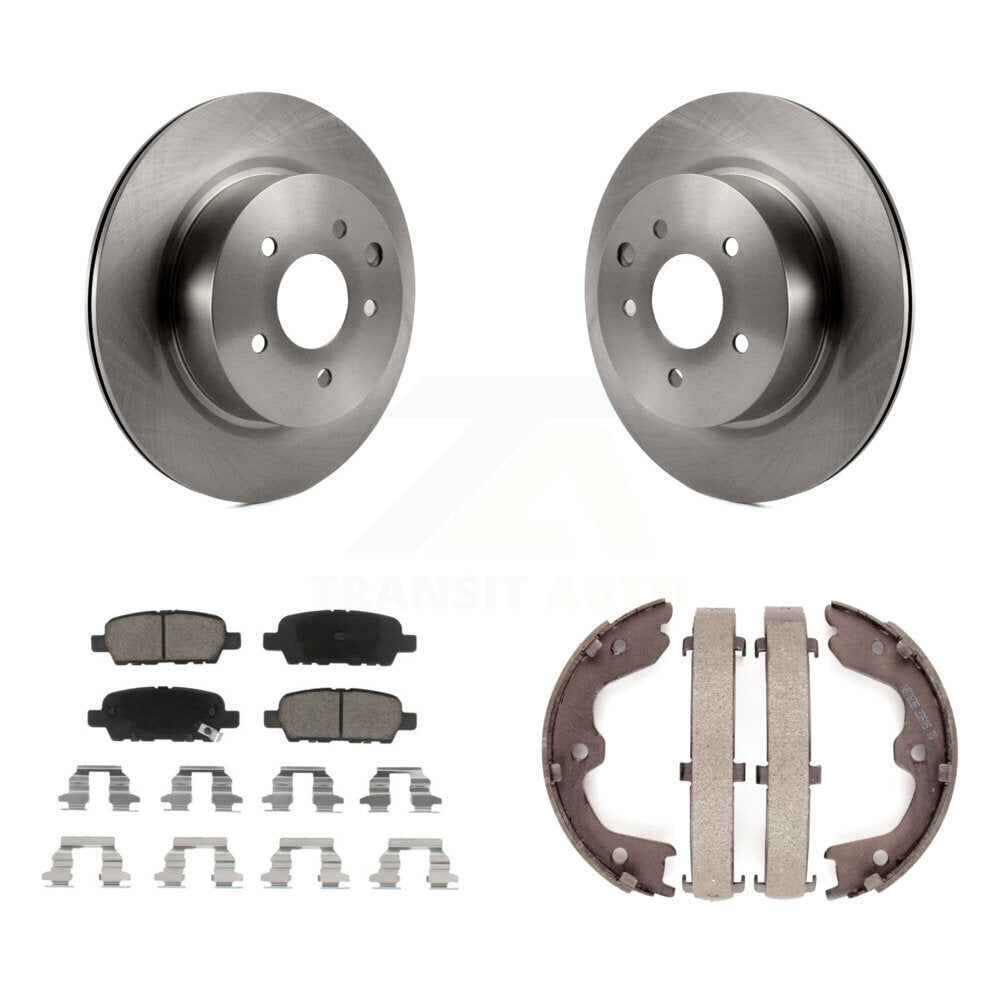 Kit de chaussures de stationnement avec plaquettes en céramique, Rotors à disque arrière, pour INFINITI Nissan Maxima G37