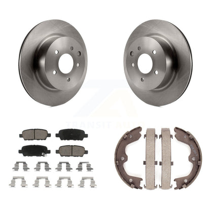 Kit de chaussures de stationnement avec plaquettes en céramique, Rotors à disque arrière, pour INFINITI Nissan Maxima G37