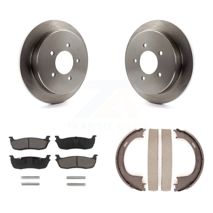 Kit de patins de frein de stationnement, Rotors à disque arrière, plaquettes en céramique, pour Ford F-150 Expedition