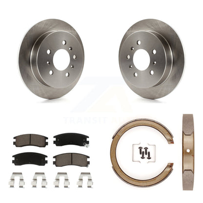 Kit de chaussures de stationnement avec plaquettes en céramique, Rotors à disque arrière, pour Chevrolet Impala Pontiac Am