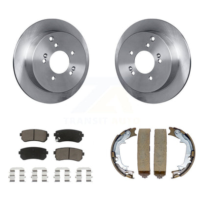 Kit de chaussures de stationnement avec plaquettes en céramique, Rotors à disque arrière, pour Hyundai Tucson Kia Sportage