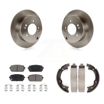Kit de plaquettes en céramique et de freins de stationnement, Rotors à disque arrière, pour Kia Rondo 2007 – 2010