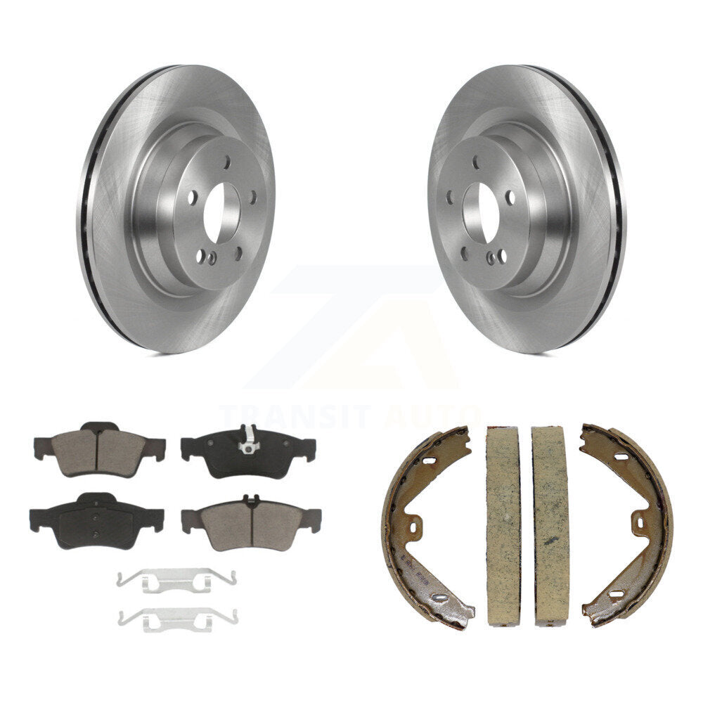 Kit de plaquettes en céramique et de chaussures de stationnement pour disques arrière, pour Mercedes-Benz E550 CLS550