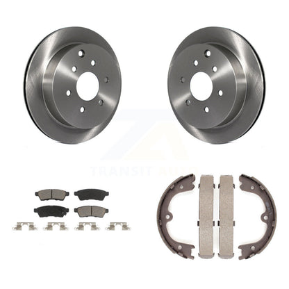 Kit de chaussures de frein de stationnement, Rotors à disque arrière, plaquettes en céramique, pour Nissan Frontier Xterr