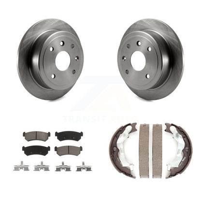 Kit de plaquettes en céramique et de freins de stationnement, Rotors à disque arrière, pour Suzuki Forenza Reno