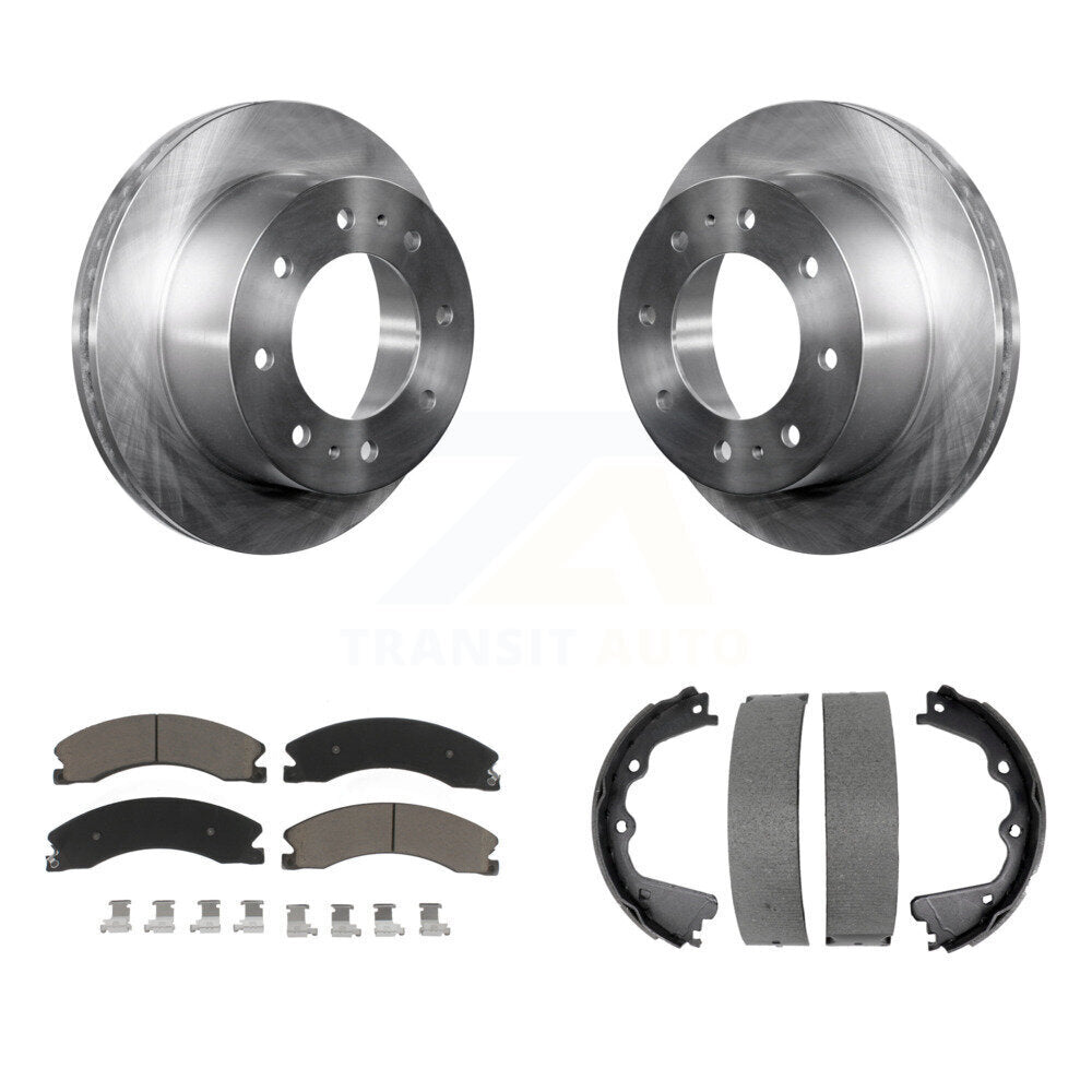 Kit de chaussures de stationnement avec plaquettes en céramique, Rotors à disque arrière, pour GMC Sierra 2500 HD Chevrole