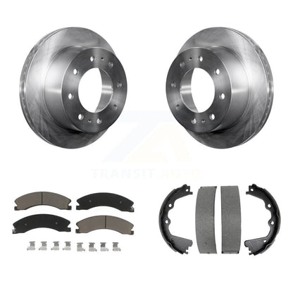 Kit de chaussures de stationnement avec plaquettes en céramique, Rotors à disque arrière, pour GMC Sierra 2500 HD Chevrole