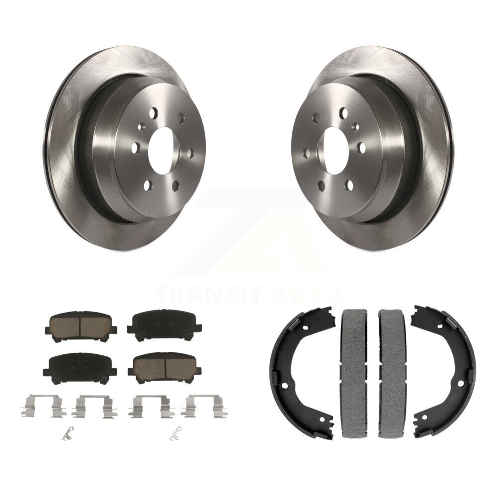 Kit de chaussures de frein de stationnement, Rotors à disque arrière, plaquettes en céramique, pour Chevrolet Colorado GM
