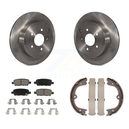 Kit de chaussures de stationnement avec plaquettes en céramique, Rotors à disque arrière, pour Nissan Murano INFINITI QX60