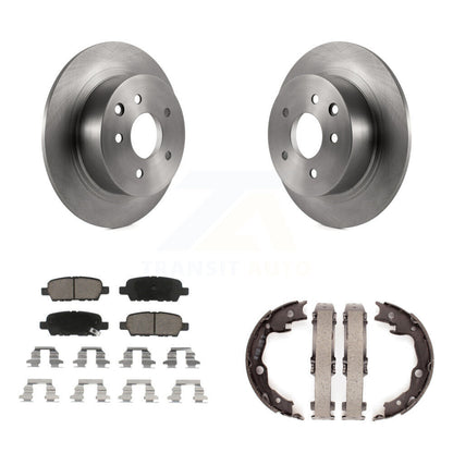 Kit de plaquettes en céramique et de freins de stationnement, Rotors à disque arrière, pour Nissan Sentra Juk