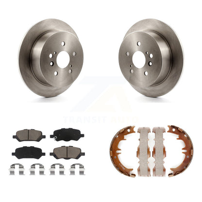 Kit de chaussures de frein de stationnement, Rotors à disque arrière, plaquettes en céramique, pour Toyota Venz 2009 – 2016