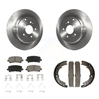 Kit de plaquettes en céramique et de chaussures de stationnement pour disques arrière, Rotors, pour Honda Odyssey 2011 – 2017