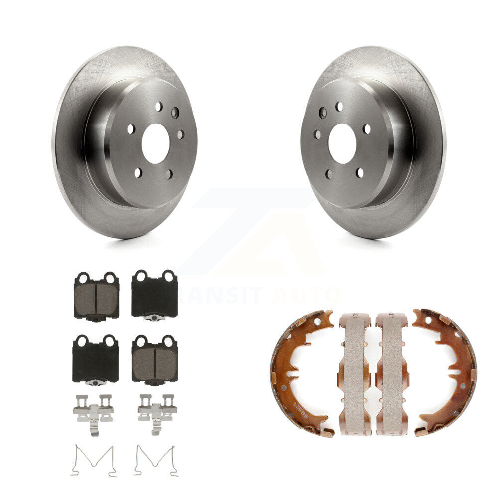 Kit de plaquettes en céramique et de chaussures de stationnement pour Rotors à disque arrière, pour Lexus SC430 IS300 GS300