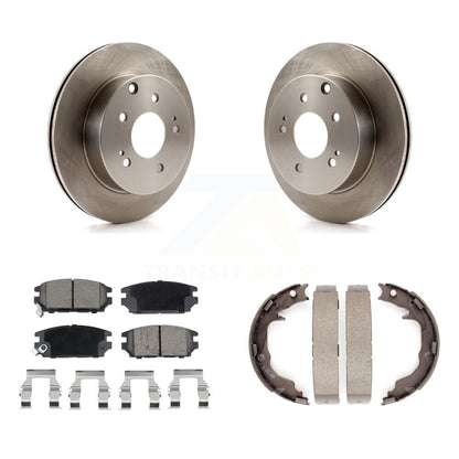 Kit de plaquettes en céramique et de chaussures de stationnement pour Rotors de disque arrière, pour Mitsubishi Eclipse Galant