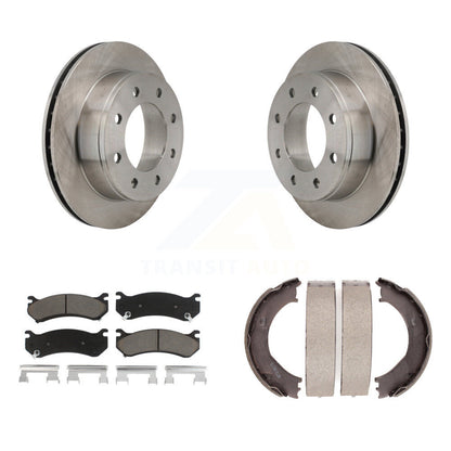 Kit de chaussures de stationnement avec plaquettes en céramique, Rotors à disque arrière, pour Chevrolet Silverado 2500 HD