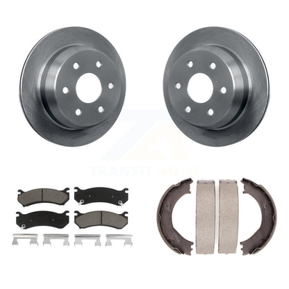 Kit de chaussures de stationnement avec plaquettes en céramique, Rotors à disque arrière, pour Chevrolet Silverado 2500 HD