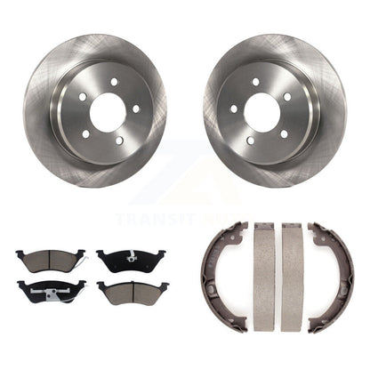 Kit de chaussures de stationnement avec plaquettes en céramique, Rotors à disque arrière, pour Dodge Grand Caravan Chrysler
