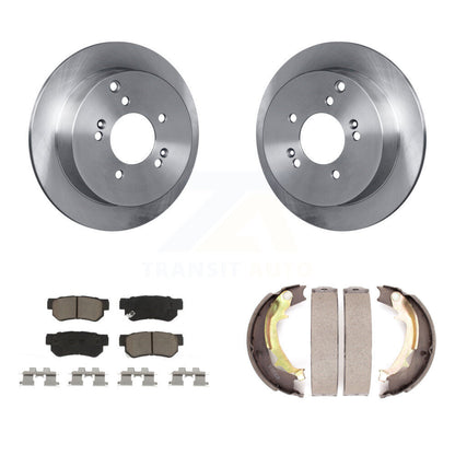 Kit de chaussures de stationnement avec plaquettes en céramique, Rotors à disque arrière, pour Hyundai Tucson Kia Sportage