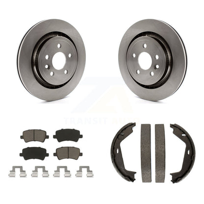 Kit de chaussures de stationnement avec plaquettes en céramique, Rotors à disque arrière pour Volvo S80 avec Rotor ventilé