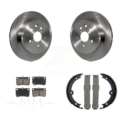 Kit de plaquettes en céramique et de chaussures de stationnement pour Rotors à disque arrière, pour Lexus IS250 IS350 GS350