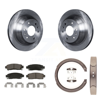 Kit de chaussures de stationnement avec plaquettes en céramique, Rotors à disque arrière, pour Chevrolet GMC Trailblazer X