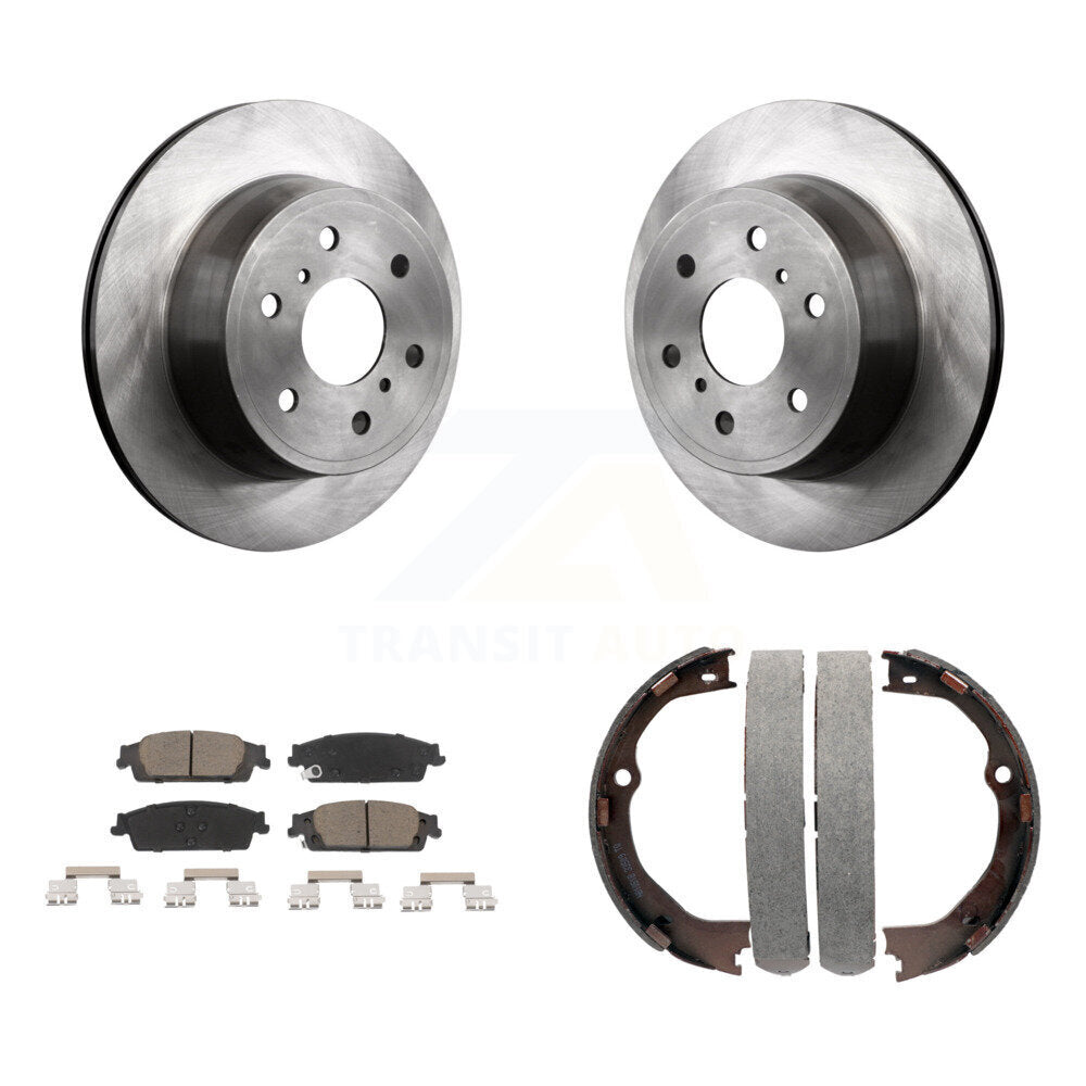 Kit de chaussures de stationnement avec plaquettes en céramique, Rotors à disque arrière, pour GMC Chevrolet Sierra 1500 L