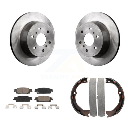 Kit de chaussures de stationnement avec plaquettes en céramique, Rotors à disque arrière, pour GMC Chevrolet Sierra 1500 L