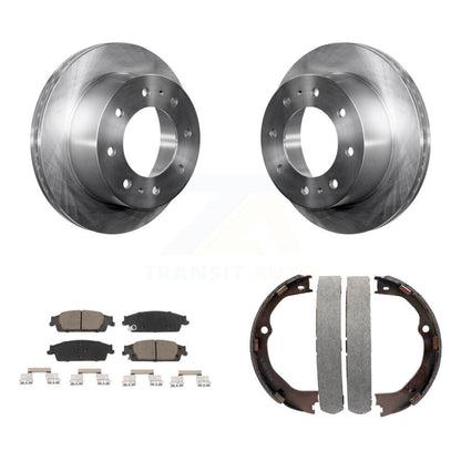Kit de plaquettes en céramique et de freins de stationnement, Rotors à disque arrière, pour Chevrolet Suburba
