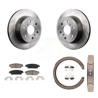 Kit de chaussures de stationnement avec plaquettes en céramique, Rotors à disque arrière, pour Chevrolet GMC Sierra 1500 X