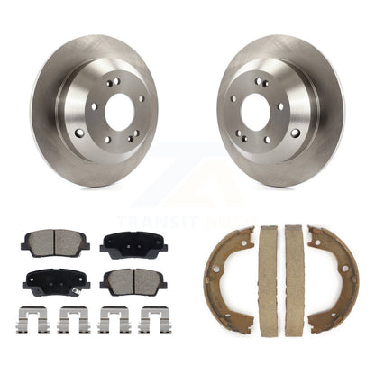 Kit de chaussures de stationnement avec plaquettes en céramique, Rotors à disque arrière, pour Hyundai Santa Fe Kia Sorent