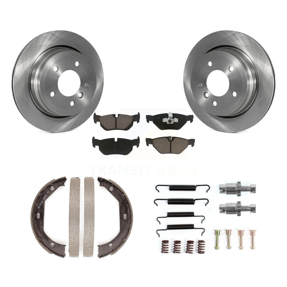 Kit de quincaillerie pour chaussures de stationnement, Rotors à disque arrière, tampons en céramique, pour BMW 328i xDrive X1