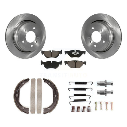 Kit de quincaillerie pour chaussures de stationnement, Rotors à disque arrière, tampons en céramique, pour BMW 328i xDrive X1