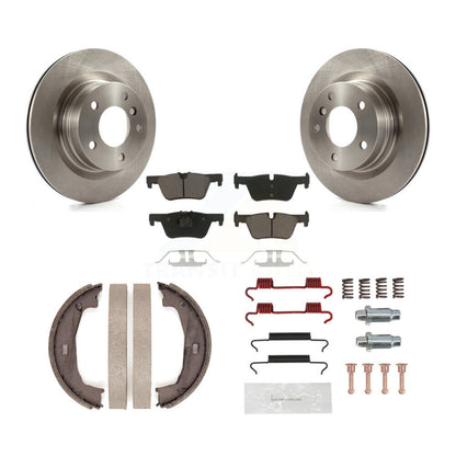 Kit de chaussures de stationnement et de matériel de stationnement, Rotors à disque arrière, tampons en céramique, pour BMW 230i xDriv