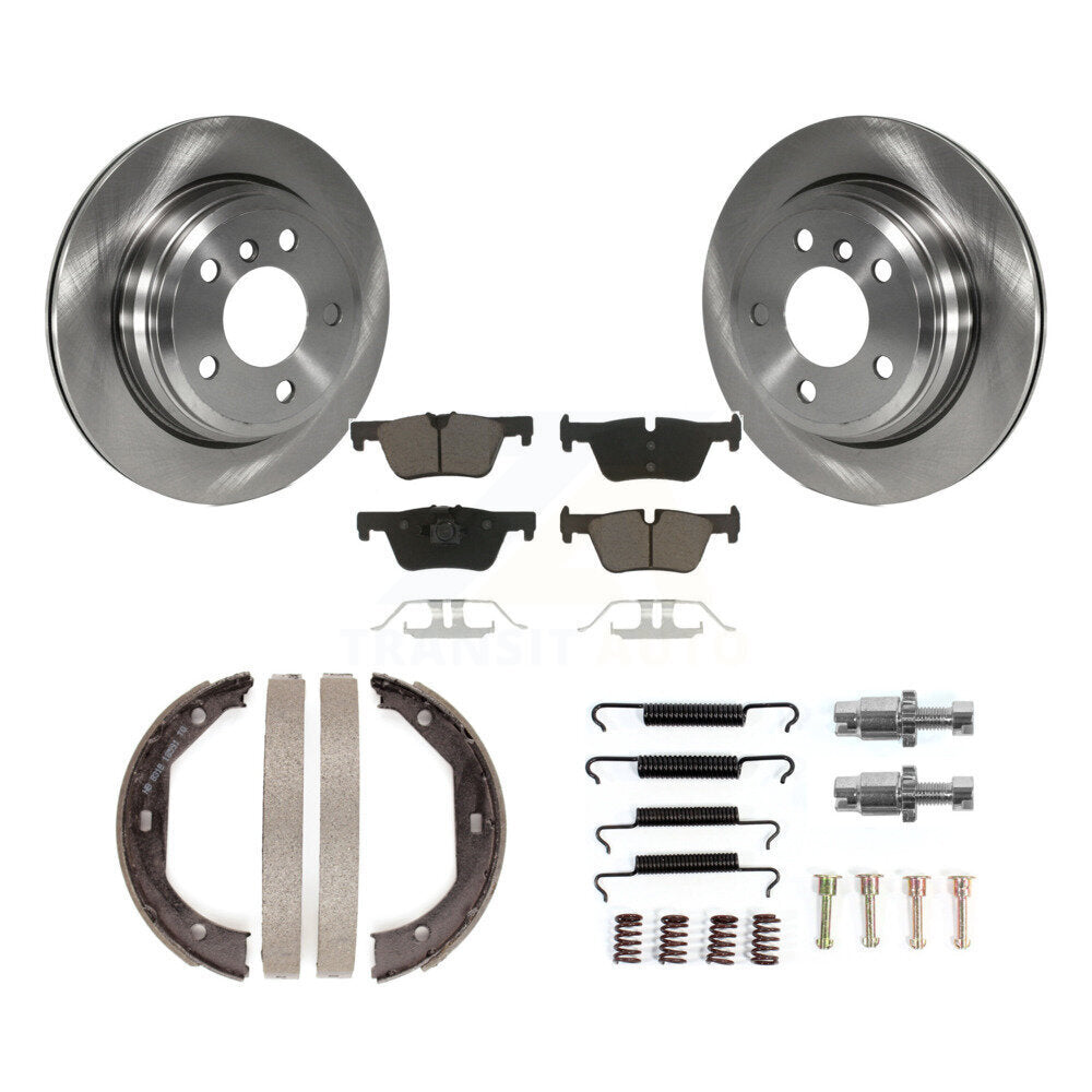 Kit de quincaillerie pour chaussures de stationnement, Rotors à disque arrière, tampons en céramique, pour BMW 328i xDrive GT